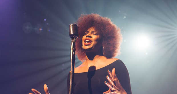 Image of a female singer