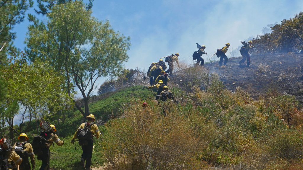 Twain Fire Stevenson Ranch Fire Santa Clarita Fire 1