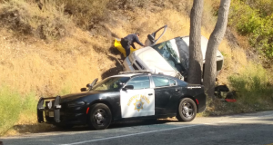 Fatal Crash Bouquet Canyon Crash Santa Clarita Saugus (1)