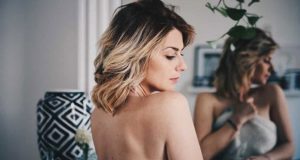 Woman in Mirror