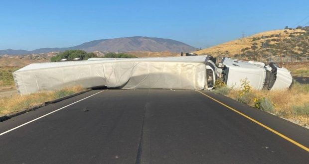 Highway 138 Crash Big Rig
