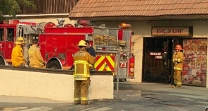 Newhall Commercial Fire