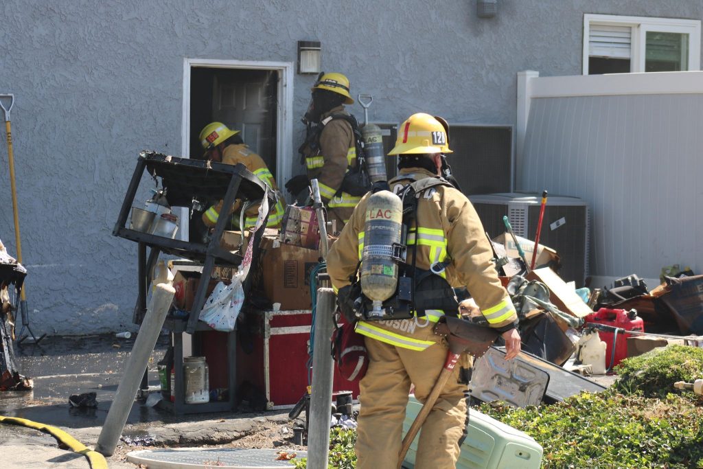 Saugus Structure Fire 2
