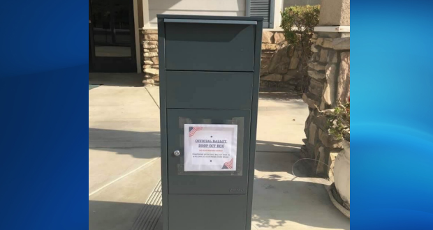 Unofficial Ballot Drop Box Removed From Freedom S Way Baptist Church In Castaic