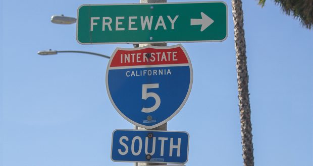 5 Freeway Sign