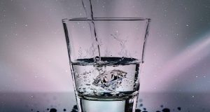 Water in glass