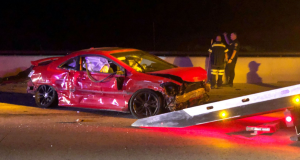 14 Freeway Crash Canyon Country Crash