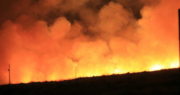 Santa Clarita Brush Fire Canyon Country Brush Fire