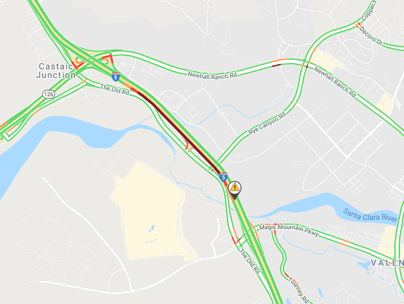 Crash Involving Semi-Truck Blocks Southbound Lanes On 5 Freeway