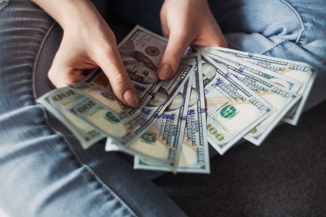 Holding money