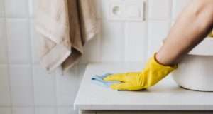 Cleaning surface