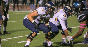 Zierer on the College of the Canyons' field.