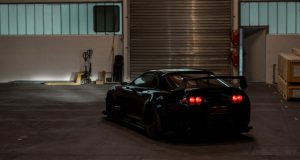 Car in garage