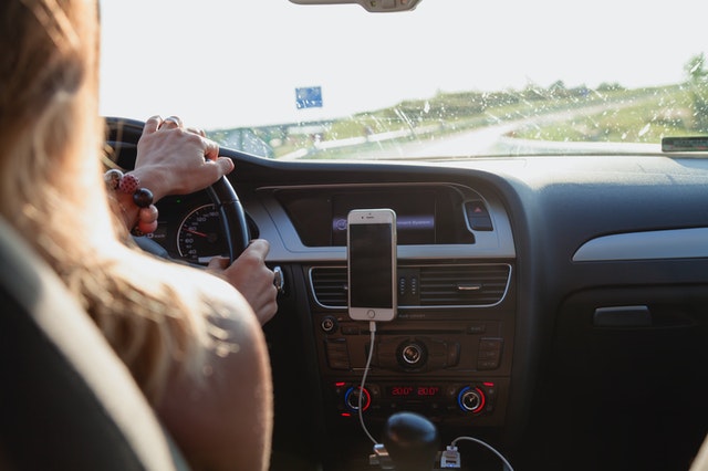 person driving