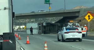Big Rig overturned by 126 - 042221
