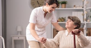 Nurse With Elder Woman
