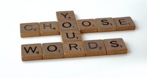 Scrabble pieces