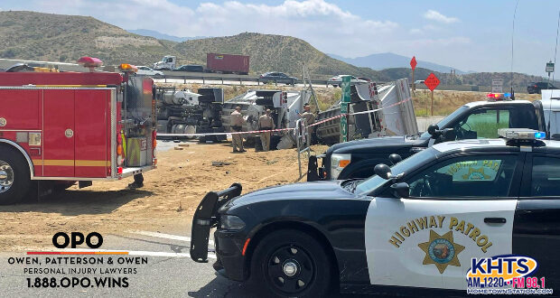 Big Rig Spills Load Of Sand On 14 Freeway, Traffic Impacted - Vimarsana News