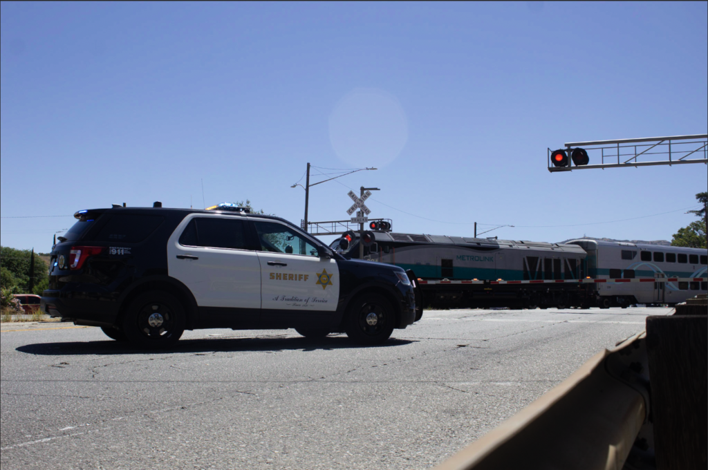 train stopped at newhall/railroad 062022