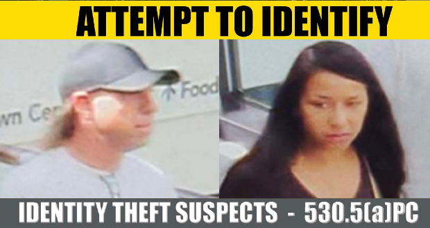 identiy theft suspects crime wanted