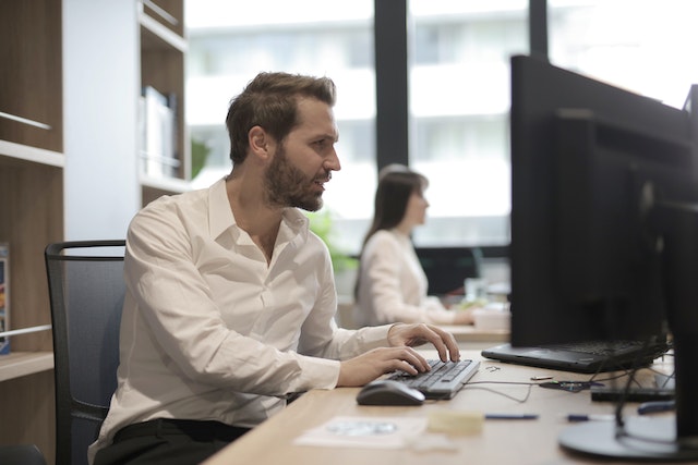 Man at Computer