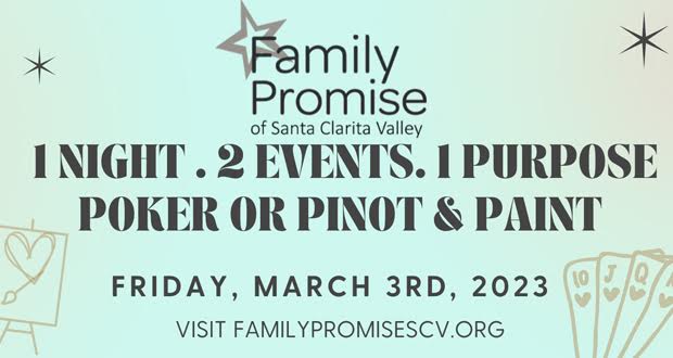 Family Promise - Poker and Paint & Pinot Fundraiser