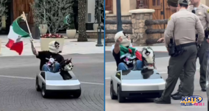 swagrman swaggy dog valencia town center influencer 030325