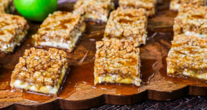Caramel Apple Cheesecake Bars just a pinch recipe 092226