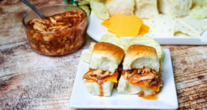 Hawaiian BBQ Chicken Sliders JUST A PINCH RECIPE 091526